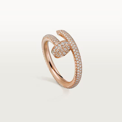 [✨ROSE💎]JUSTE RING 2.6MM FULL DIAMOND