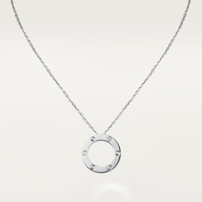 [✨ROSE💎]LOVE NECKLACE 16MM 3 DIAMONDS