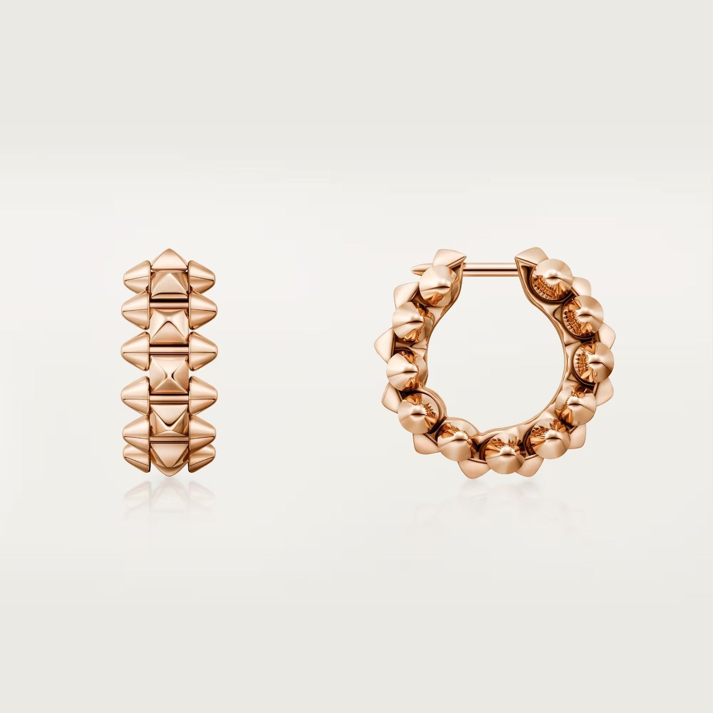 [✨ROSE💎]CLASH MINI HOOP EARRINGS