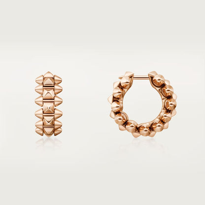 [✨ROSE💎]CLASH MINI HOOP EARRINGS