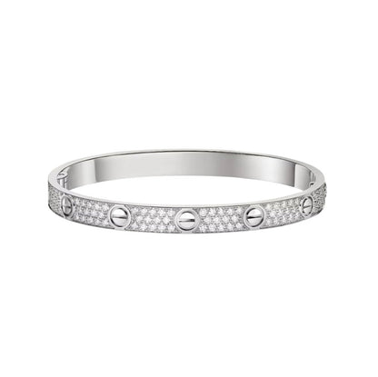 [✨ROSE💎]LOVE BRACELET 6.1MM DIAMOND-PAVED
