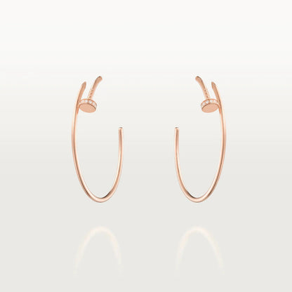 [✨ROSE💎]JUSTE EARRINGS DIAMONDS 1.8MM