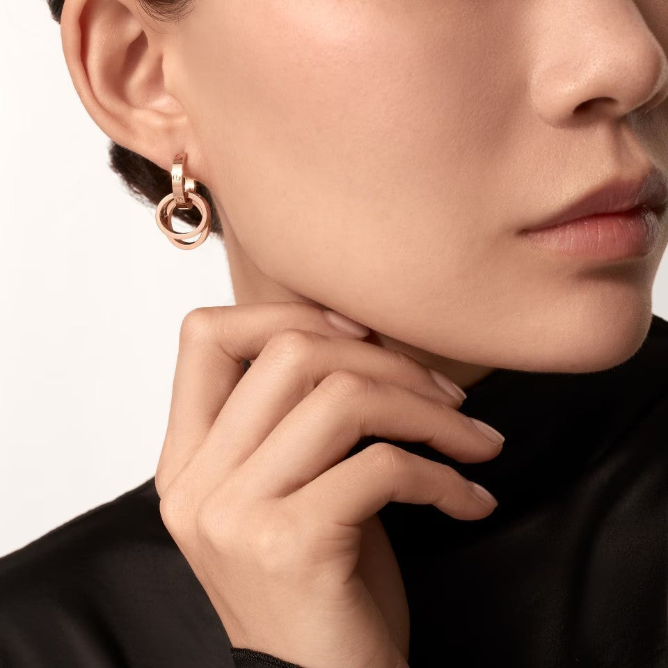 [✨ROSE💎]LOVE 3.3MM DANGLE EARRINGS