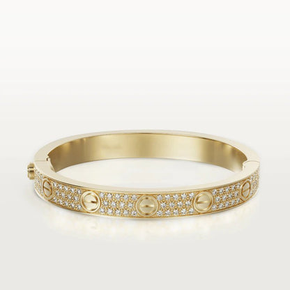 [✨ROSE💎]LOVE BRACELET 6.1MM DIAMOND-PAVED
