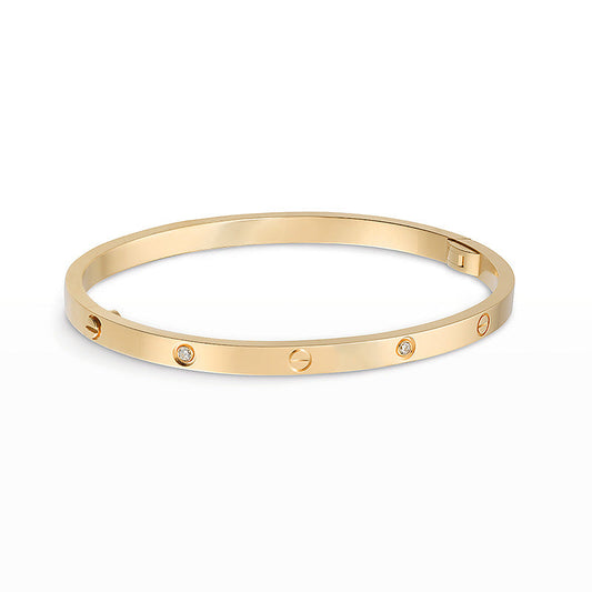 [✨ROSE💎]LOVE BRACELET 3.65MM 6 DIAMONDS