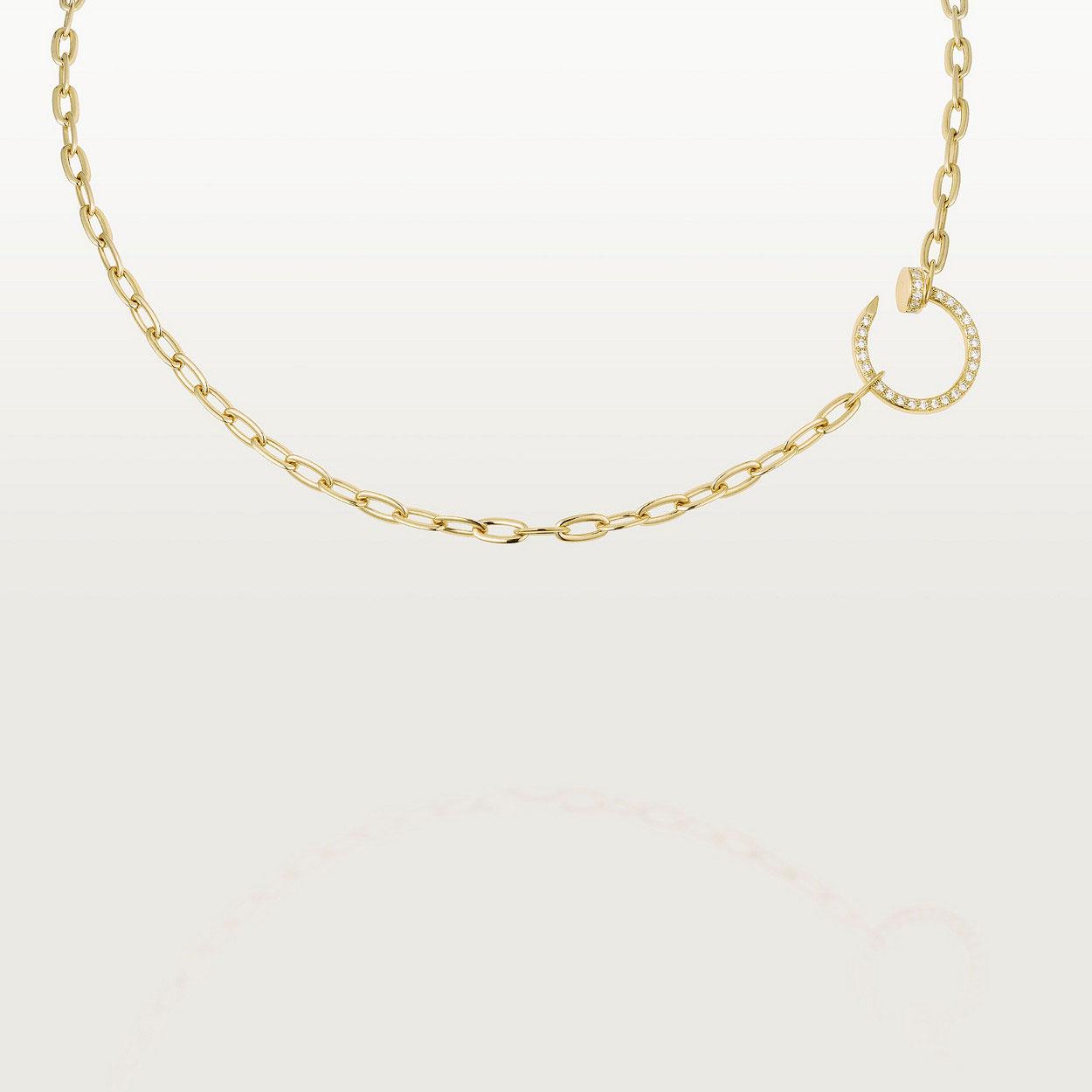 [✨ROSE💎]JUSTE NECKLACE FULL DIAMONDS
