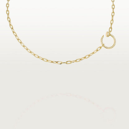 [✨ROSE💎]JUSTE NECKLACE FULL DIAMONDS