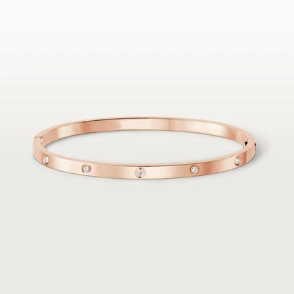 [✨ROSE💎]LOVE BRACELET 3.65MM 10 DIAMONDS