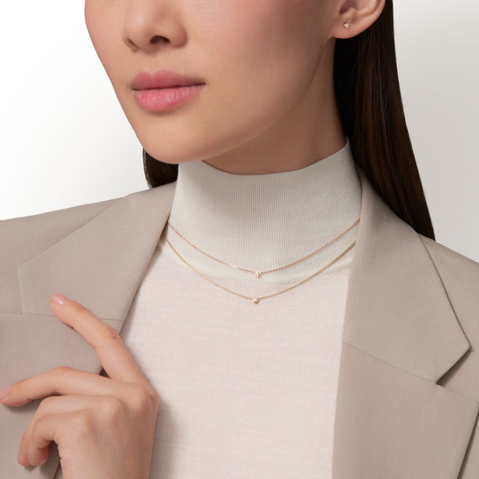 [✨ROSE💎]DAMOUR DIAMOND NECKLACE