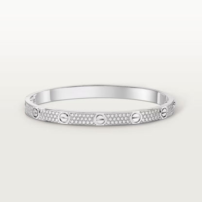 [✨ROSE💎]LOVE BRACELET 4.8MM DIAMOND-PAVED