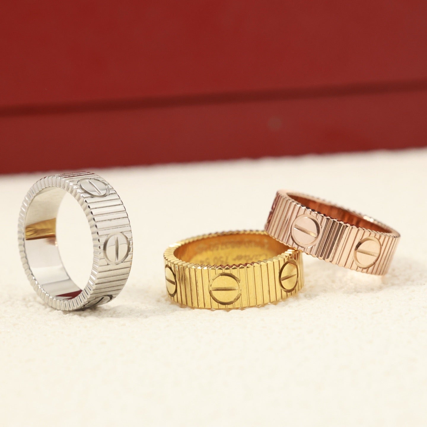 [✨ROSE💎] 2025 NEW LOVE RING BRUSHED STYLE