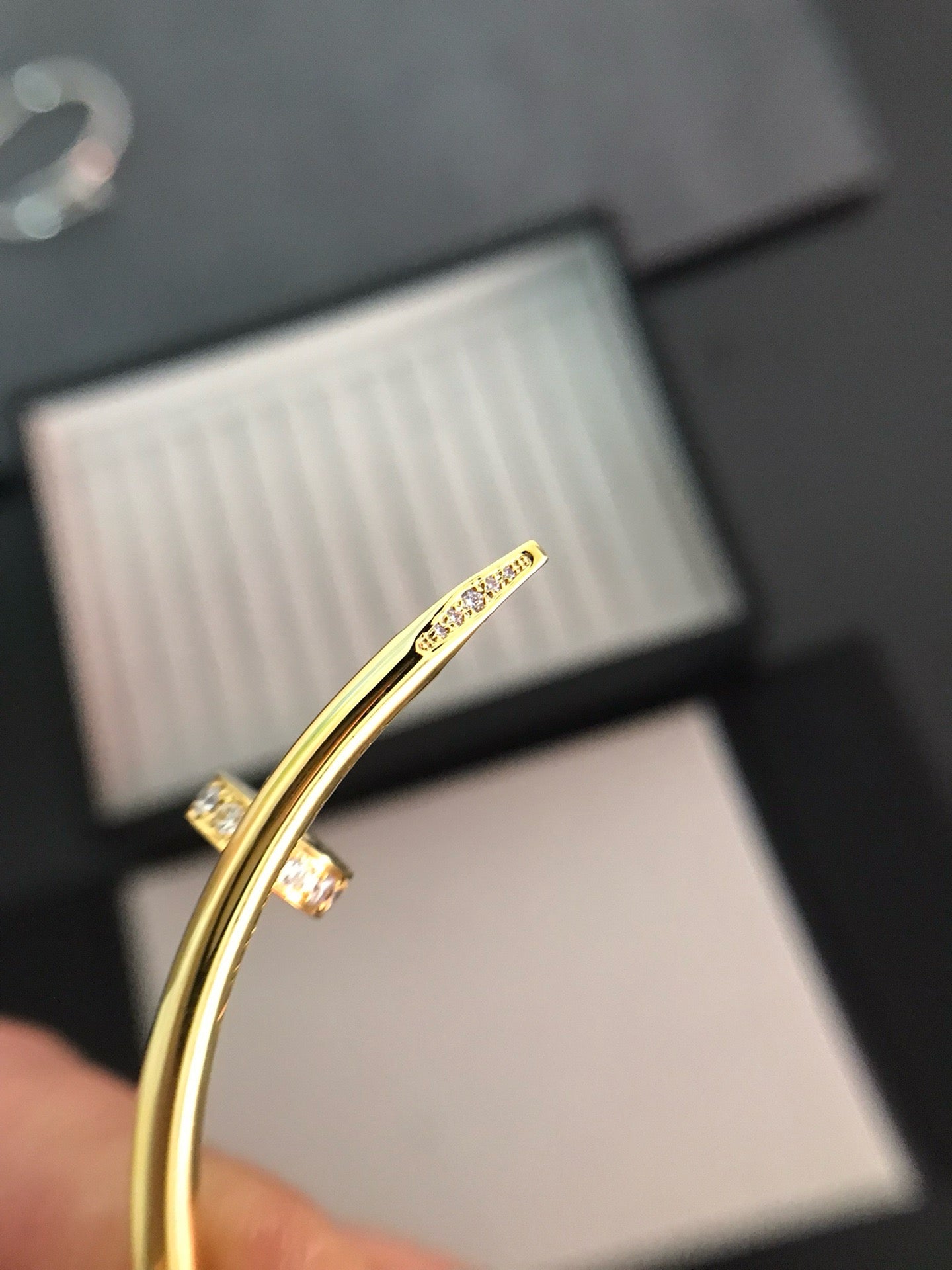 [✨ROSE💎]JUSTE BRACELET 3.5MM DIAMONDS