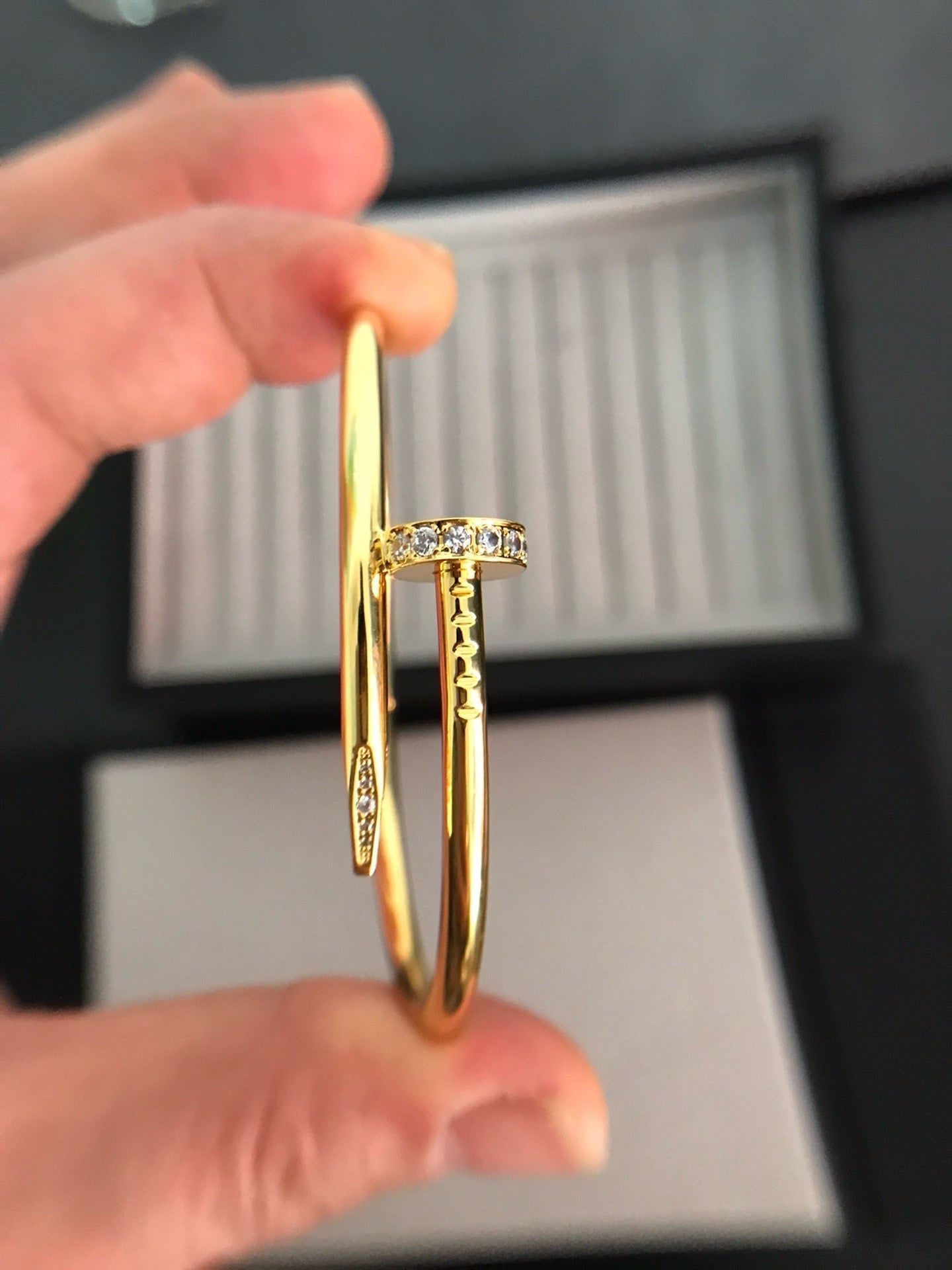 [✨ROSE💎]JUSTE BRACELET 3.5MM DIAMONDS