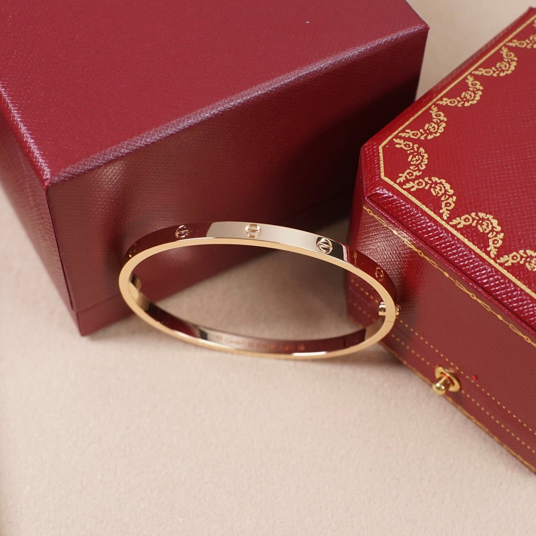 [✨ROSE💎]LOVE BRACELET 3.65MM NO DIAMONDS