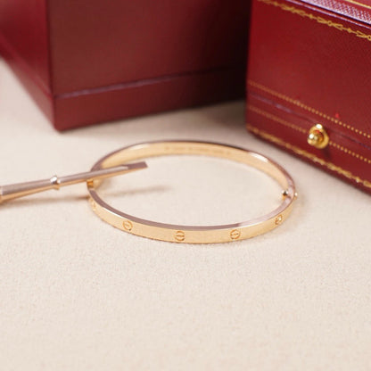 [✨ROSE💎]LOVE BRACELET 3.65MM NO DIAMONDS