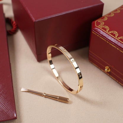 [✨ROSE💎]LOVE BRACELET 3.65MM NO DIAMONDS