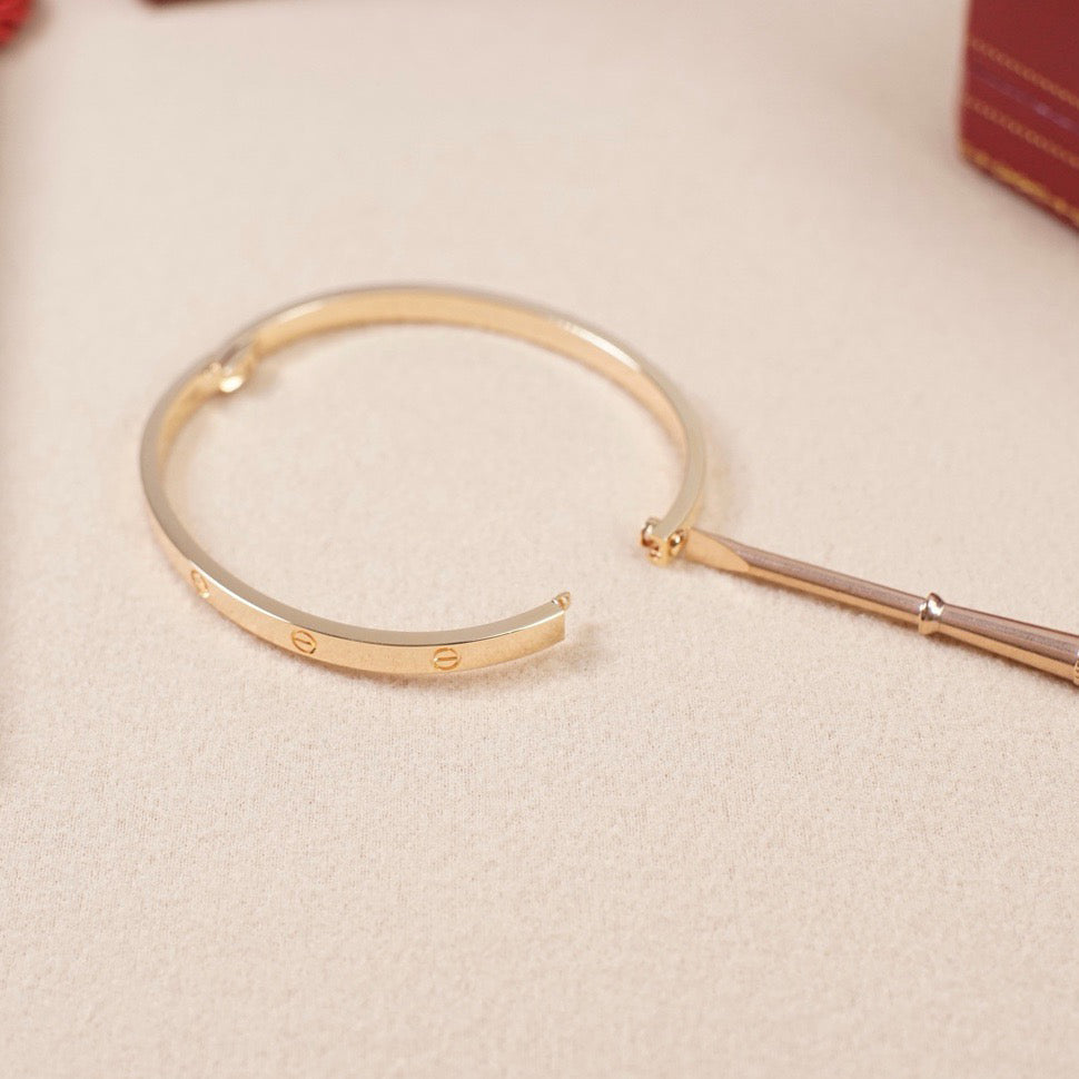[✨ROSE💎]LOVE BRACELET 3.65MM NO DIAMONDS