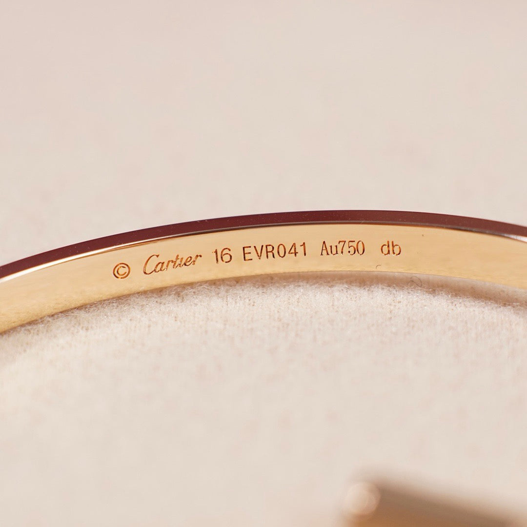 [✨ROSE💎]LOVE BRACELET 3.65MM 6 DIAMONDS