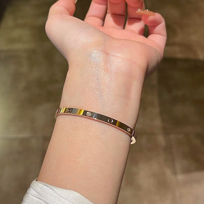 [✨ROSE💎]LOVE BRACELET 3.65MM 6 DIAMONDS