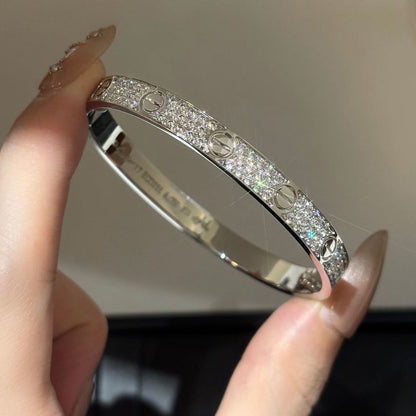 [✨ROSE💎]LOVE BRACELET 6.1MM DIAMOND-PAVED