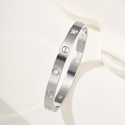 [✨ROSE💎]LOVE BRACELET 6.1MM 4 DIAMONDS
