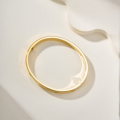 [✨ROSE💎]LOVE BRACELET 6.1MM 4 DIAMONDS