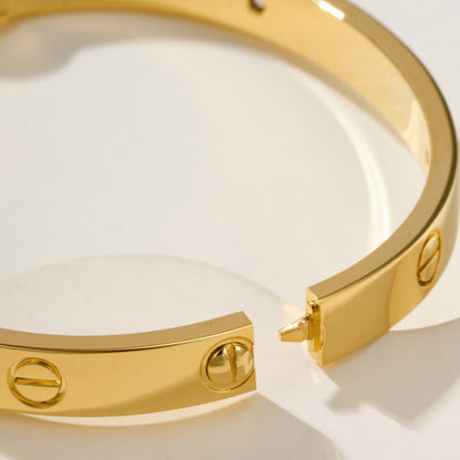[✨ROSE💎]LOVE BRACELET 6.1MM 4 DIAMONDS