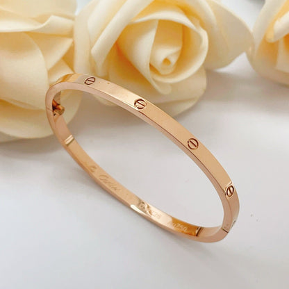 [✨ROSE💎]LOVE BRACELET 3.65MM NO DIAMONDS