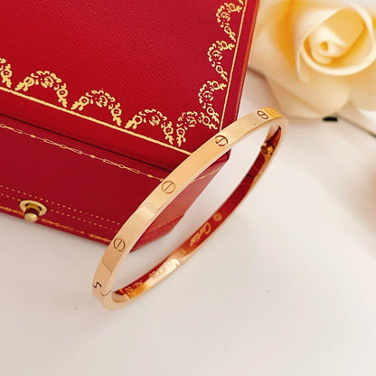 [✨ROSE💎]LOVE BRACELET 3.65MM NO DIAMONDS