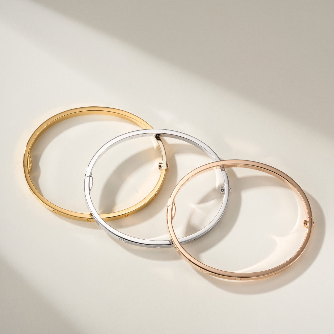 [✨ROSE💎]LOVE BRACELET 3.65MM 6 DIAMONDS