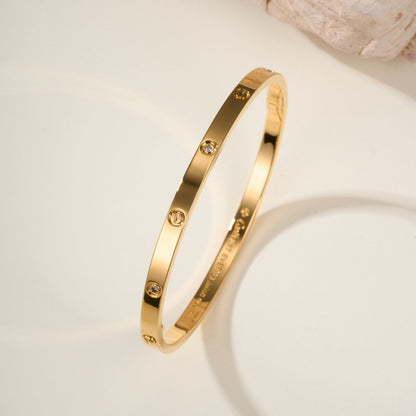[✨ROSE💎]LOVE BRACELET 3.65MM 6 DIAMONDS