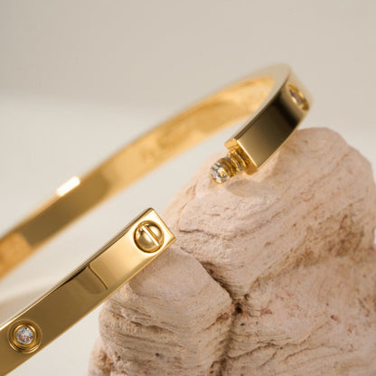 [✨ROSE💎]LOVE BRACELET 3.65MM 6 DIAMONDS