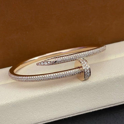 [✨ROSE💎]JUSTE BRACELET 3.5MM ALL DIAMONDS