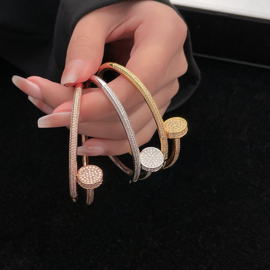[✨ROSE💎]JUSTE BRACELET 3.5MM ALL DIAMONDS