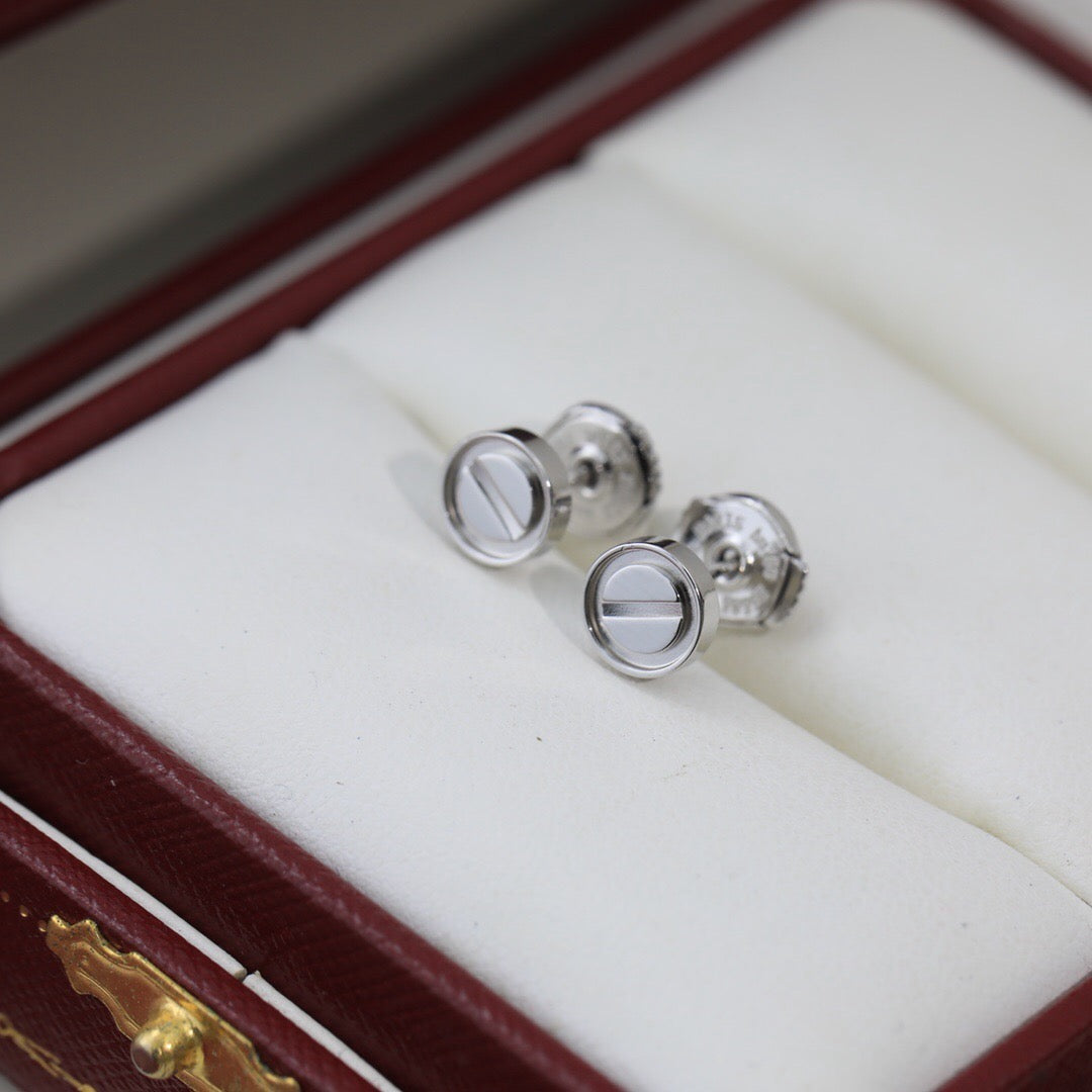 [✨ROSE💎]LOVE EARRINGS 7.2MM