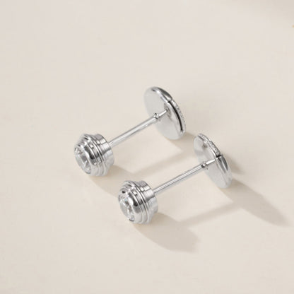 [✨ROSE💎]DAMOUR DIAMOND EARRINGS