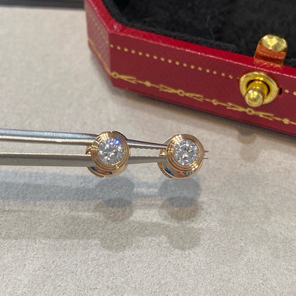 [✨ROSE💎]DAMOUR DIAMOND EARRINGS