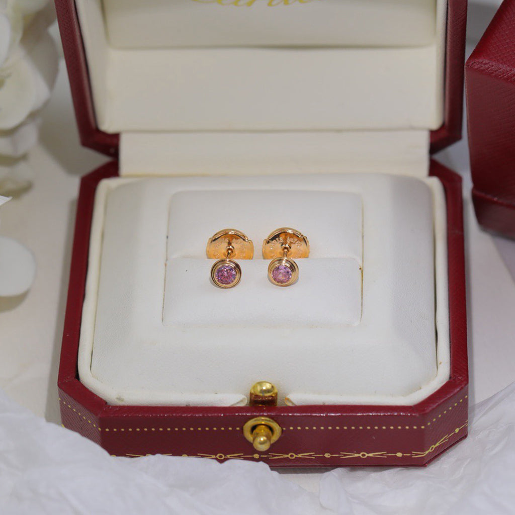 [✨ROSE💎]DAMOUR PING DIAMOND EARRINGS