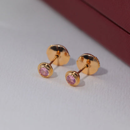 [✨ROSE💎]DAMOUR PING DIAMOND EARRINGS