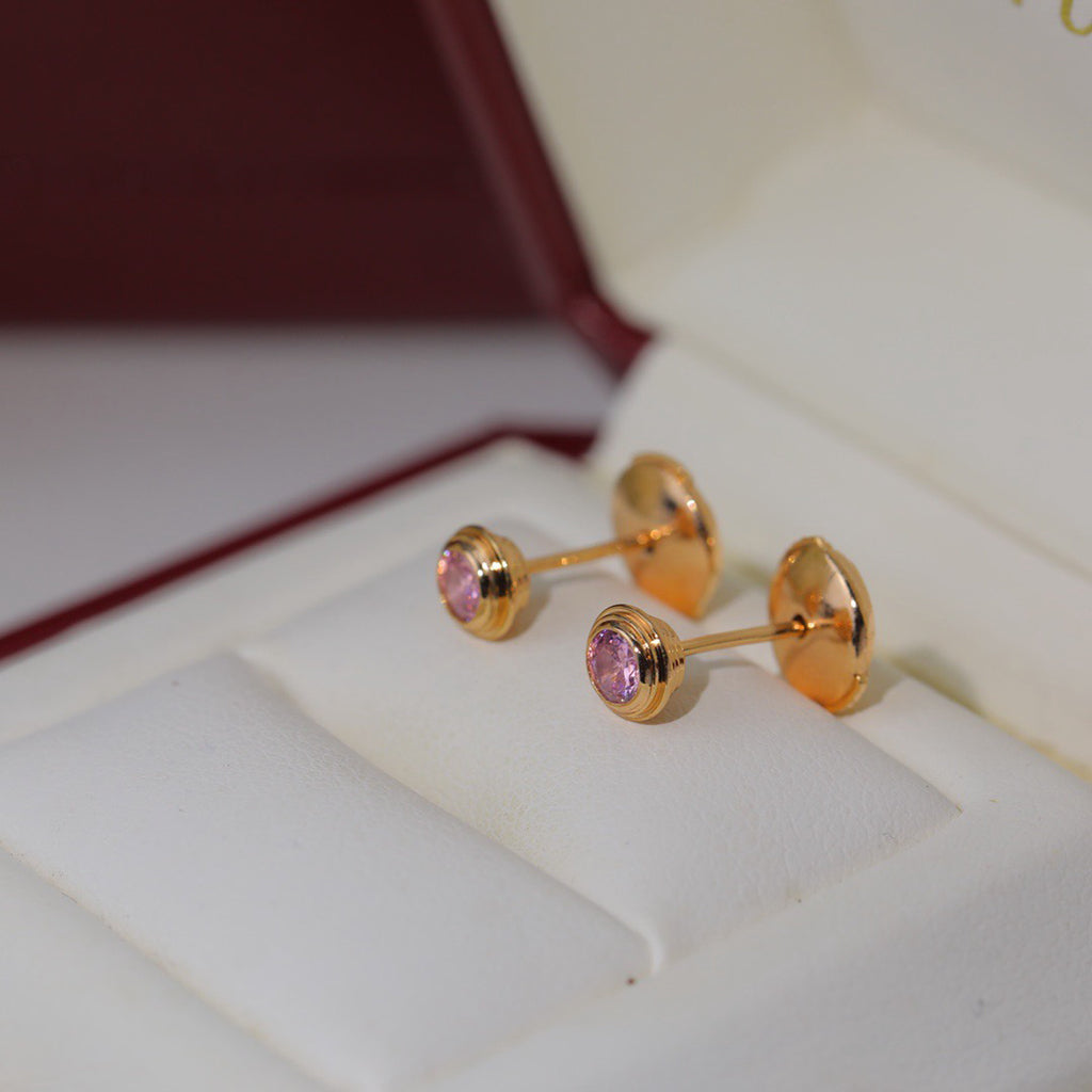 [✨ROSE💎]DAMOUR PING DIAMOND EARRINGS