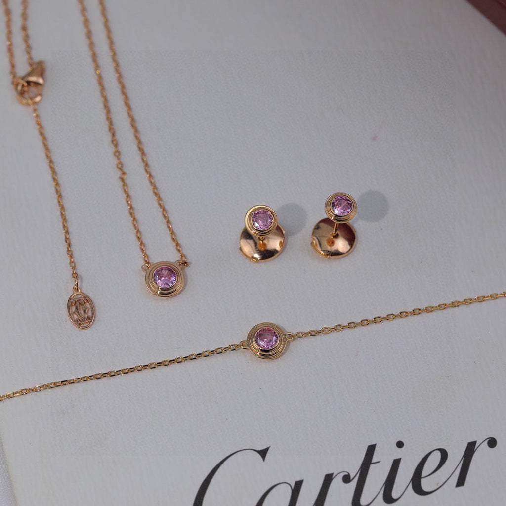 [✨ROSE💎]DAMOUR PING DIAMOND EARRINGS
