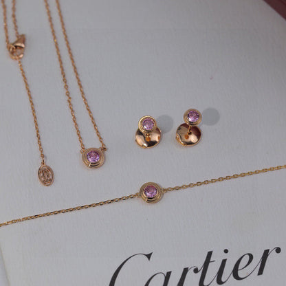 [✨ROSE💎]DAMOUR PING DIAMOND EARRINGS