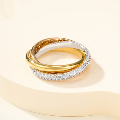 [✨ROSE💎]TRINITY 2.5MM RING COLLECTION