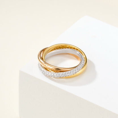 [✨ROSE💎]TRINITY 2.5MM RING COLLECTION