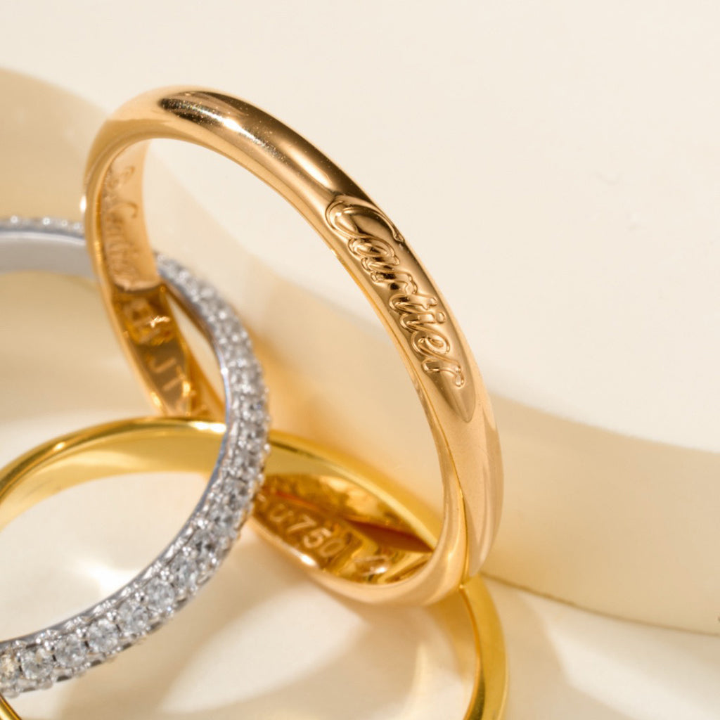 [✨ROSE💎]TRINITY 2.5MM RING COLLECTION