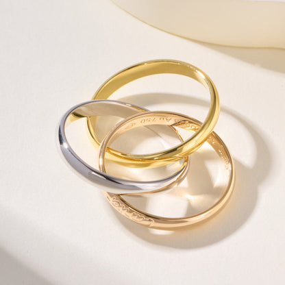[✨ROSE💎]TRINITY 2.5MM RING COLLECTION