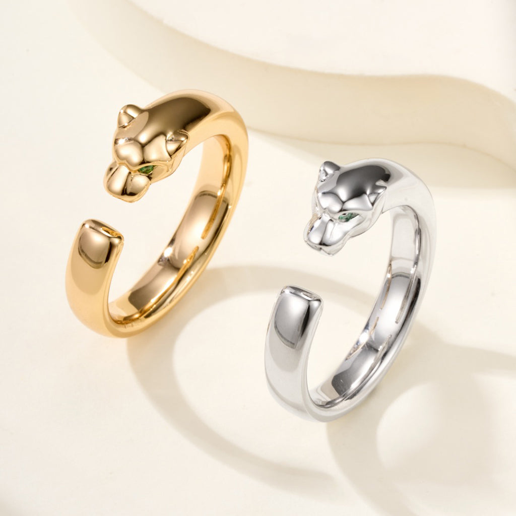 [✨ROSE💎]PANTHERE NO DIAMOND SMALL RING