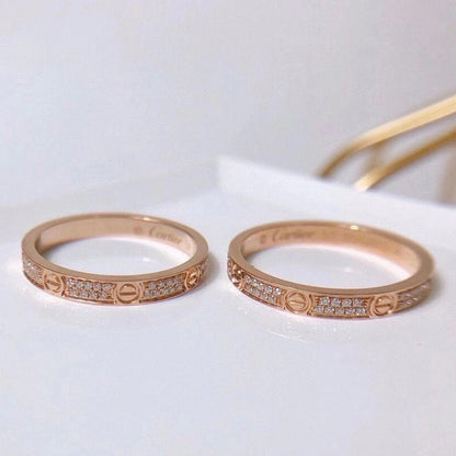 [✨ROSE💎]LOVE RING 2.65MM DIAMOND