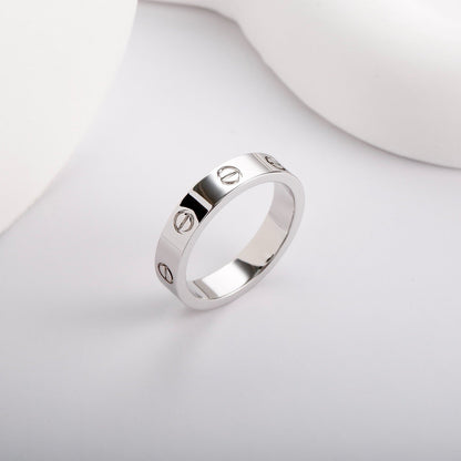 [✨ROSE💎]LOVE RING 3.6 MM NO DIAMOND