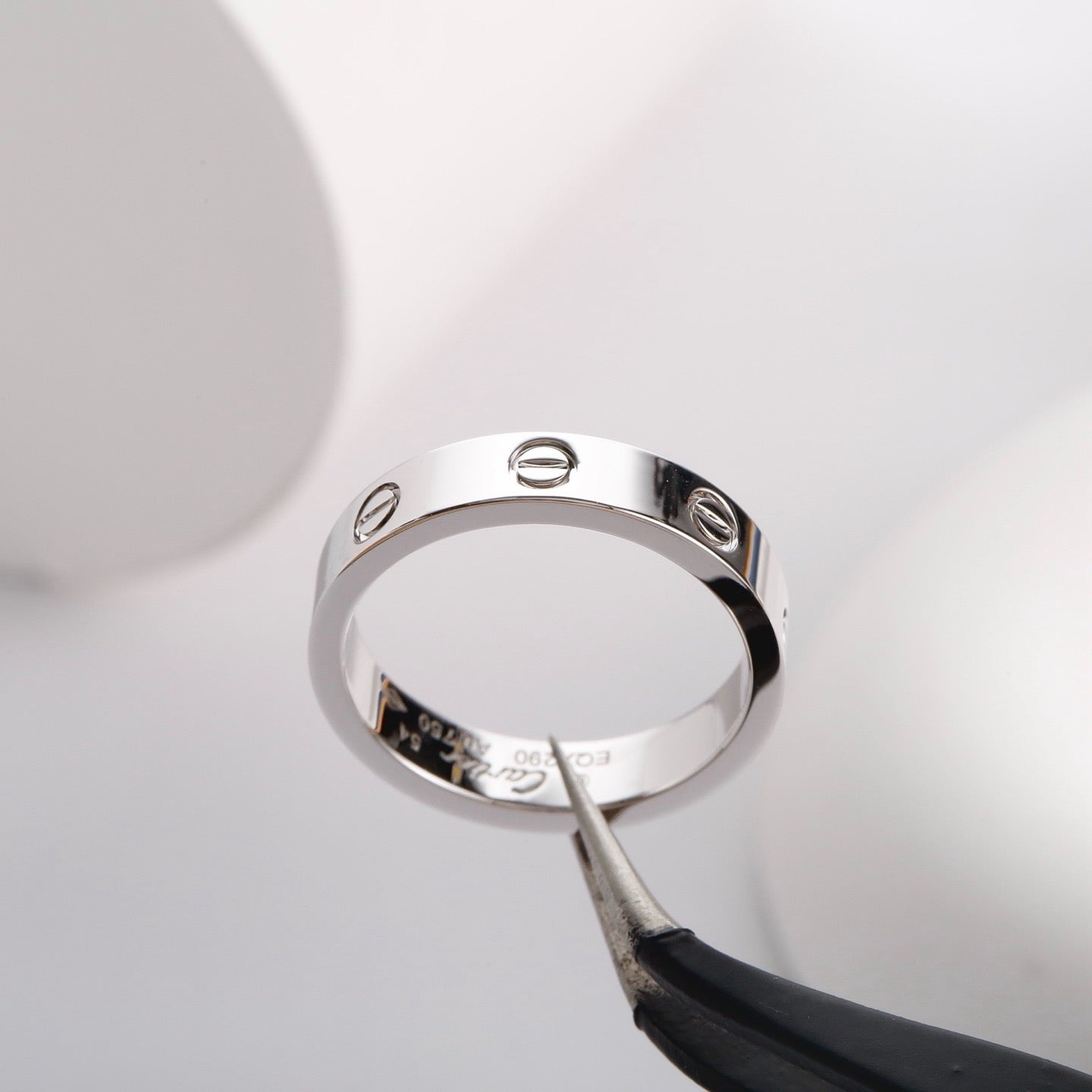 [✨ROSE💎]LOVE RING 3.6 MM NO DIAMOND